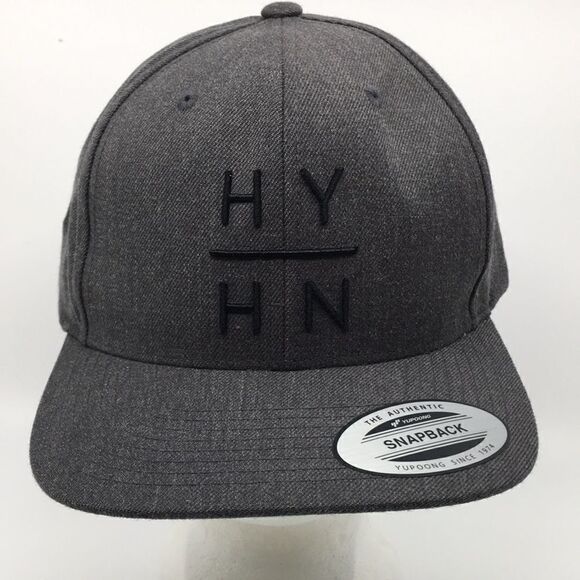 yupoong Other - Steve Hutchinson signed hat baseball cap. Yupoong SnapBack Gray and black.